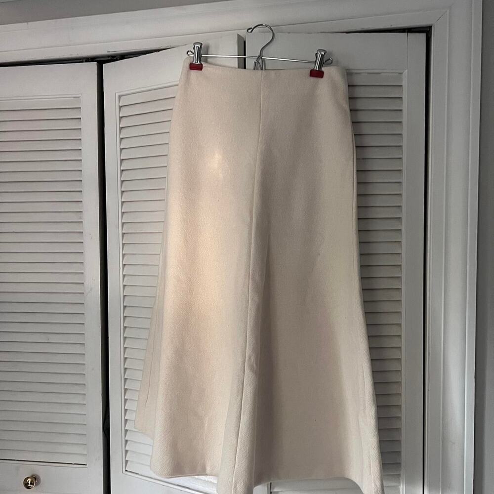 Zara Wool midi skirt